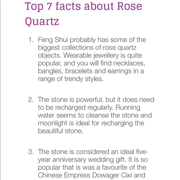 Sweet Rose Quartz Necklace - Picture 11 of 13